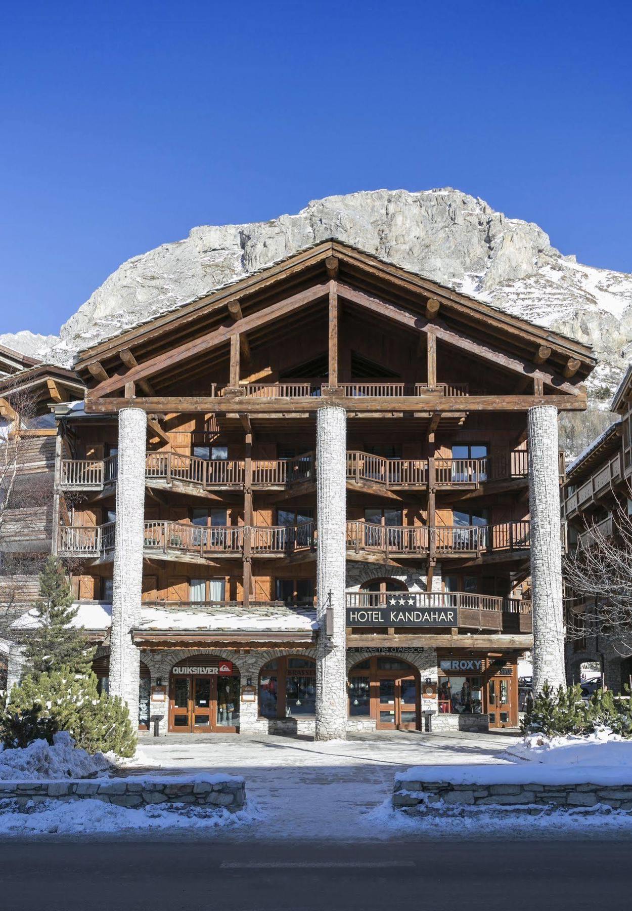 Hotel Kandahar Val-dʼIsère Exteriör bild